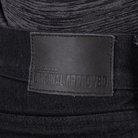 Oxford Original Approved Marshal AAA Straight Motorcycle Men’s Jeans Black Wash