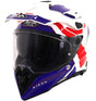 Airoh Commander 2 Reveal Blue Red Gloss Motorcycle Helmet 