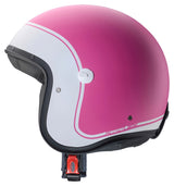 Caberg Freeride X Imola Matt Fuchsia White Motorcycle Helmet