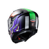 Caberg Avalon X Gurkha Matt Black Fluo Orange Green Purple Motorcycle Helmet