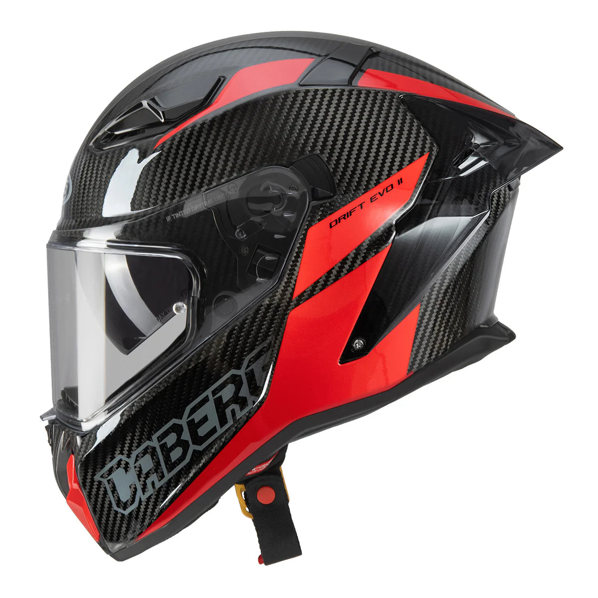 Caberg Drift Evo 2 Carbon Nova Red Motorcycle Helmet