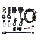 Oxford EL380 Motorcycle Motorbike Adventure Auxiliary DRL LED Lights Headlights Fits 22-28mm Bars