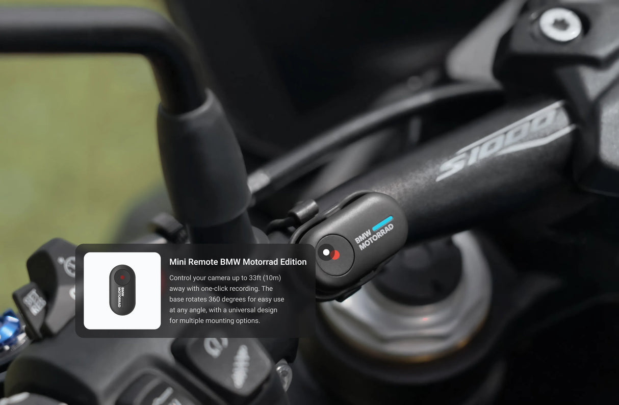 Insta360 X5 BMW Edition Motorcycle Bundle Inc Ultra Battery & Mini Remote