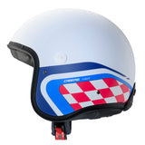 Caberg Freeride X Daytona Matt White Blue Red Motorcycle Helmet