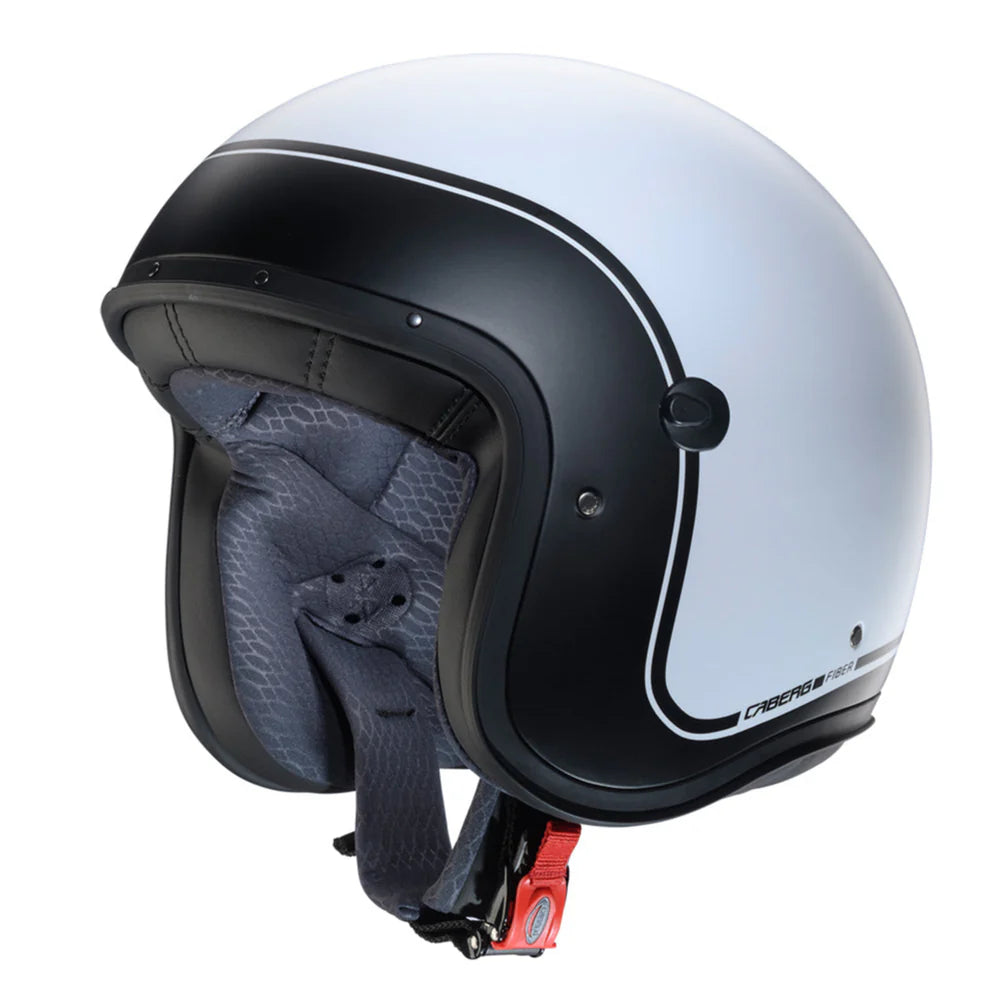 Caberg Freeride X Imola Matt White Black Motorcycle Helmet 