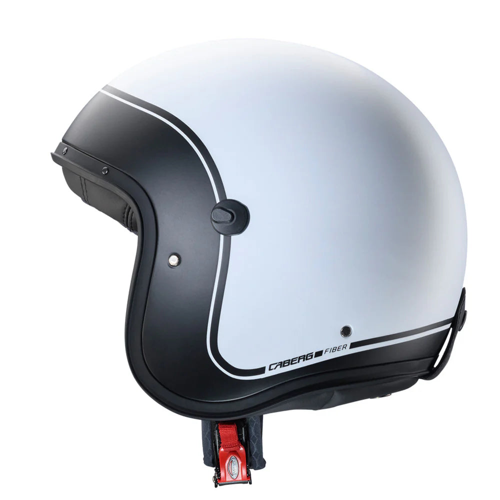 Caberg Freeride X Imola Matt White Black Motorcycle Helmet