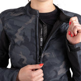 Oxford Valencia D2D 3.0 Ladies Motorcycle Jacket Black Camo