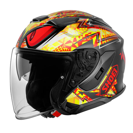 Shoei J-Cruise 3 Inspired TC1 black Motorcycle Helmet