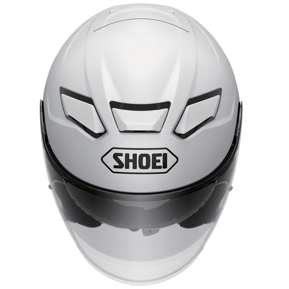 Shoei J-Cruise 3 Plain White Motorcycle Helmet