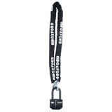 Oxford Boss Alarm LK484 16mm Motorcycle Padlock Black