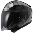 LS2 OF603 Infinity II Gloss Carbon Motorcycle Helmet 