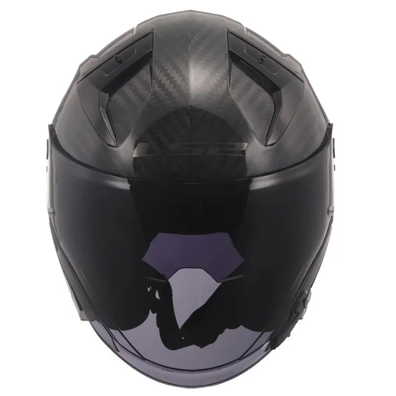LS2 OF603 Infinity II Gloss Carbon Motorcycle Helmet