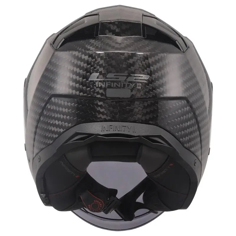 LS2 OF603 Infinity II Gloss Carbon Motorcycle Helmet