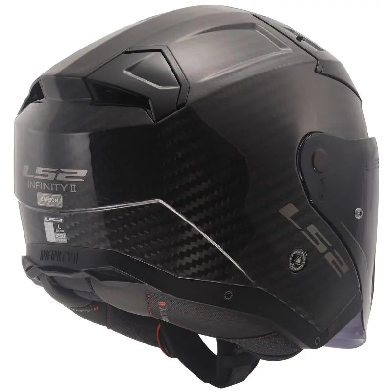 LS2 OF603 Infinity II Gloss Carbon Motorcycle Helmet