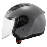LS2 OF616 Airflow II Solid Nardo Grey Motorcycle Helmet