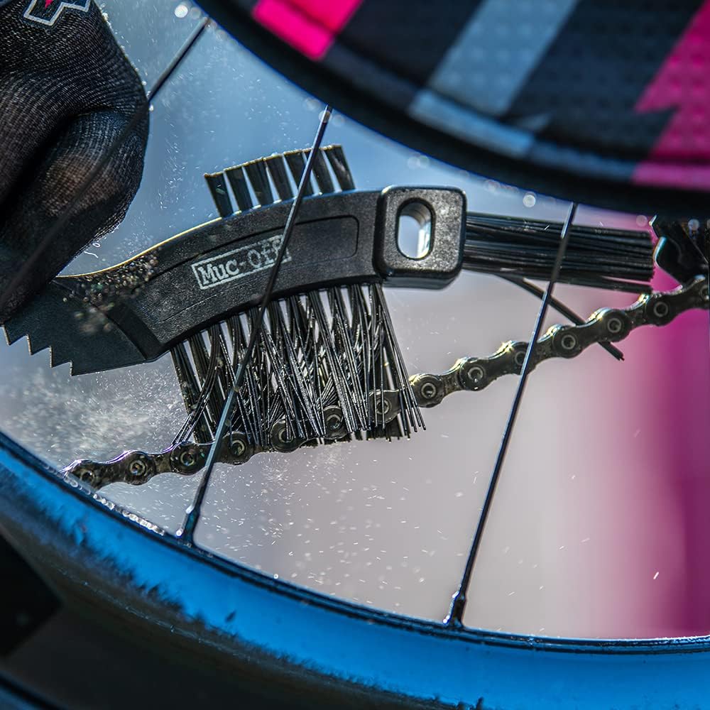 Muc-Off 206 Motorcycle Motorbike Bike 5 Piece Cleaning Premium Brush Kit