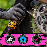 Muc-Off 650 Motorcycle Chain Cleaner Dirt Lube Motorbike Biodegradable Spray 400ml