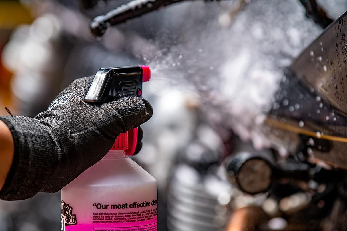 Muc-Off 664 Nano Tech Motorcycle Bike Cleaner Motorbike Quad ATV Wash Spray 1 Litre