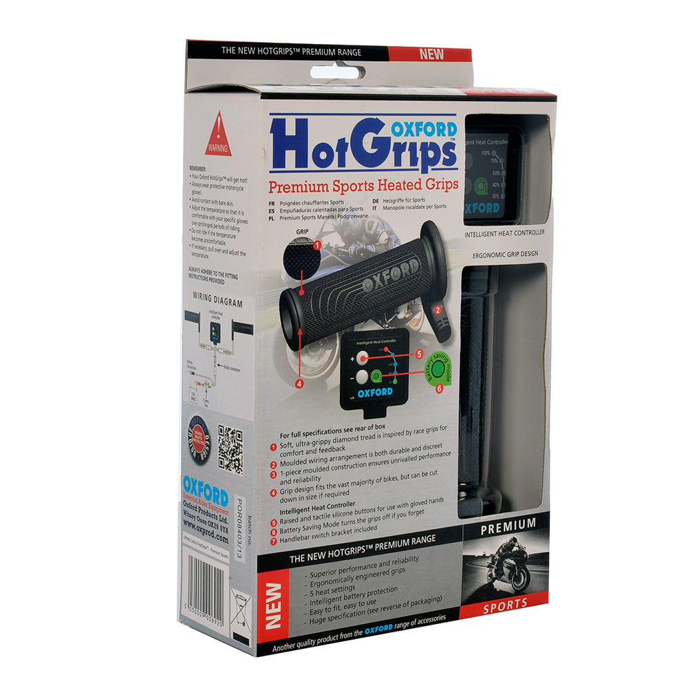 Oxford OF692 Heated Grips Motorbike Motorcycle HotGrips Premium Sports