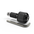 Oxford OX586 Aluminium Motorcycle Motorbike 22mm Handlebar CarbEnds 1 Universal Bar Ends Black