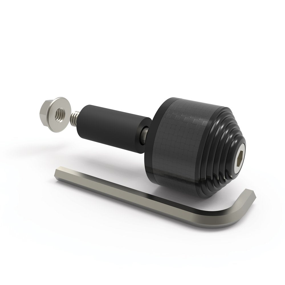 Oxford OX588 CarbEnds 2 Motorcycle Motorbike 22mm Handlebar Bar End Weights