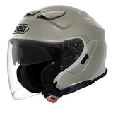 Shoei J-Cruise 3 Plain Chalk Grey Motorcycle Helmet