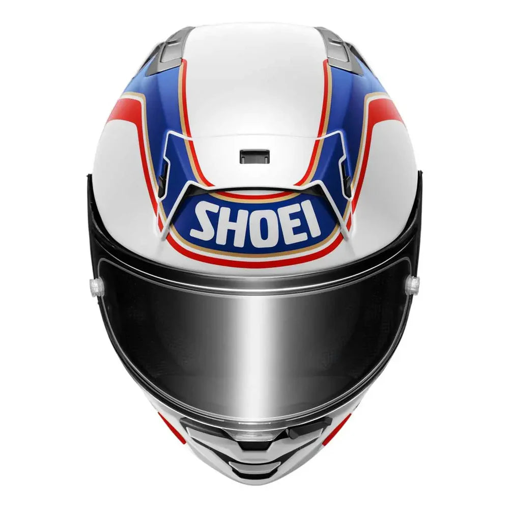 Shoei X-SPR PRO Wayne Gardner TC2 White Blue Red Motorcycle Helmet