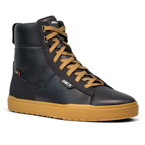 Sidi ARX High Waterproof CE Short Boots Black Tan
