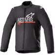 Alpinestars SMX Waterproof Men's Motorcycle Jacket Black Dark Grey Red