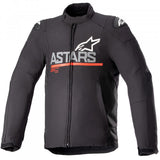 Alpinestars SMX Waterproof Men's Motorcycle Jacket Black Dark Grey Red