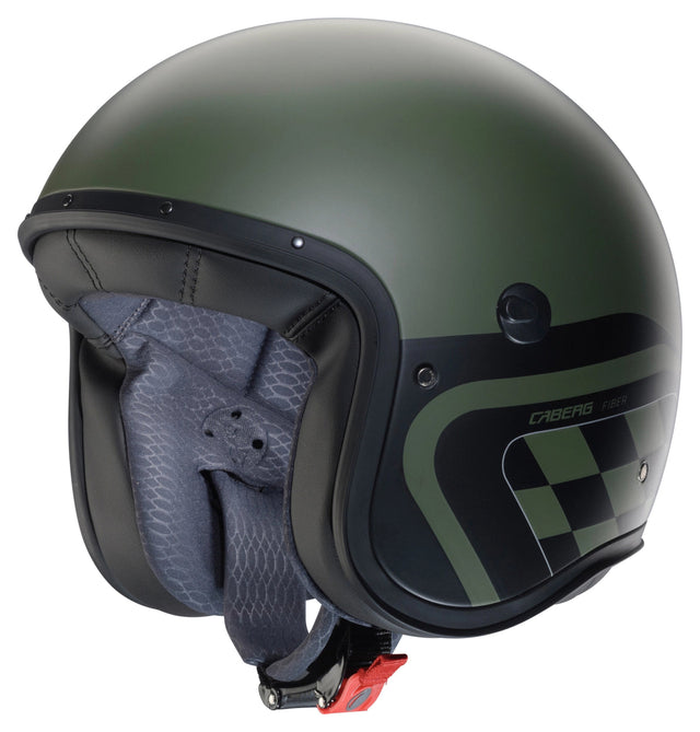 Caberg Freeride X Daytona Matt Military Green Black Motorcycle Helmet 
