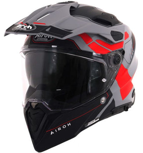 Airoh Commander 2 Reveal Red Fluo Matt Motorcycle Helmet 