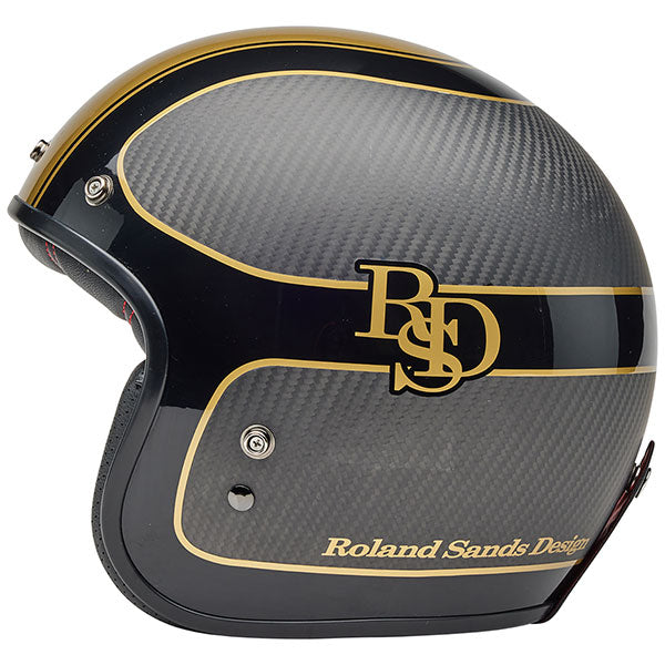 Bell Custom 500 Carbon RSD Player Matt Gloss Black Gold