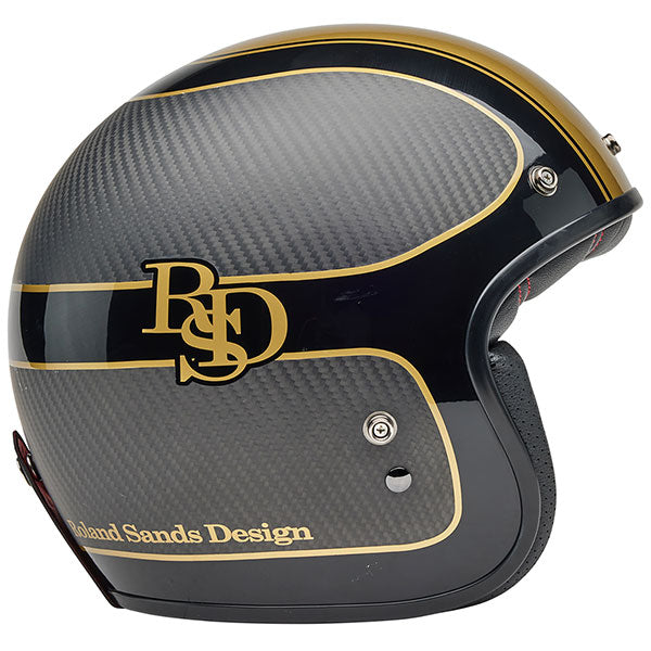 Bell Custom 500 Carbon RSD Player Matt Gloss Black Gold