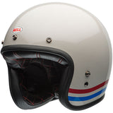Bell Custom 500 Stripes Pearl White