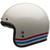 Bell Custom 500 Stripes Pearl White