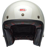 Bell Custom 500 Vintage White Motorcycle Helmet