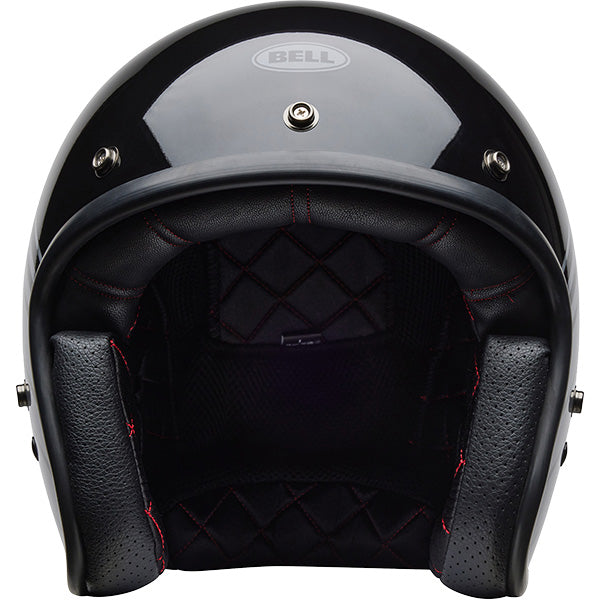 Bell Custom 500 Edge Gloss Metallic Black Grey