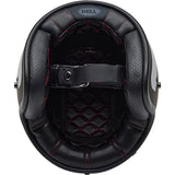 Bell Custom 500 Parlor Matt Black White