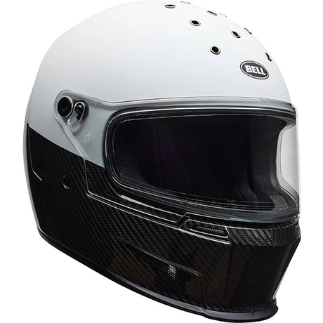 Bell Eliminator Carbon Diverge Matt Gloss White Black