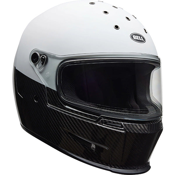 Bell Eliminator Carbon Diverge Matt Gloss White Black