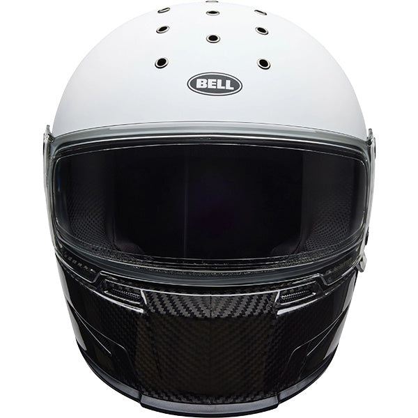 Bell Eliminator Carbon Diverge Matt Gloss White Black