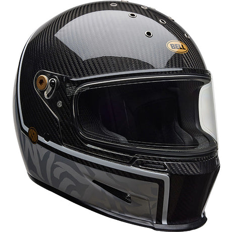 Bell Eliminator Carbon RSD Journey Satin Gloss Black Grey
