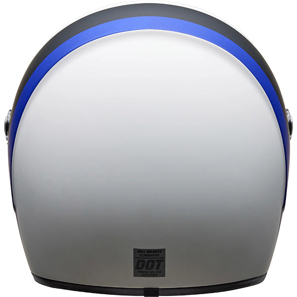 Bell Eliminator Menace Matt Blue White