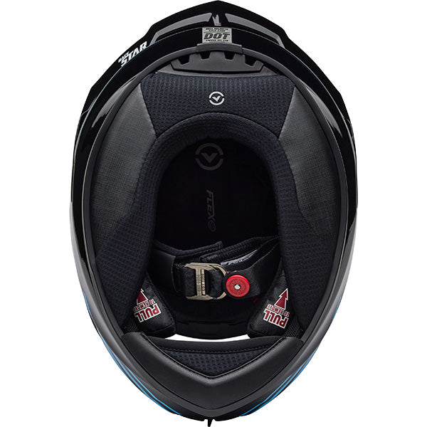 Bell Race Star DLX Flex Dash Gloss Blue Black