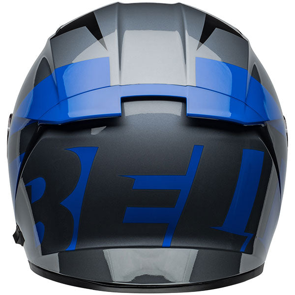 Bell Lithium Shear Motorcycle Helmet Grey Blue
