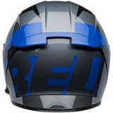 Bell Lithium Shear Motorcycle Helmet Grey Blue