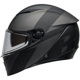 Bell Lithium Shear Matte Black Metallic Motorcycle Helmet Black