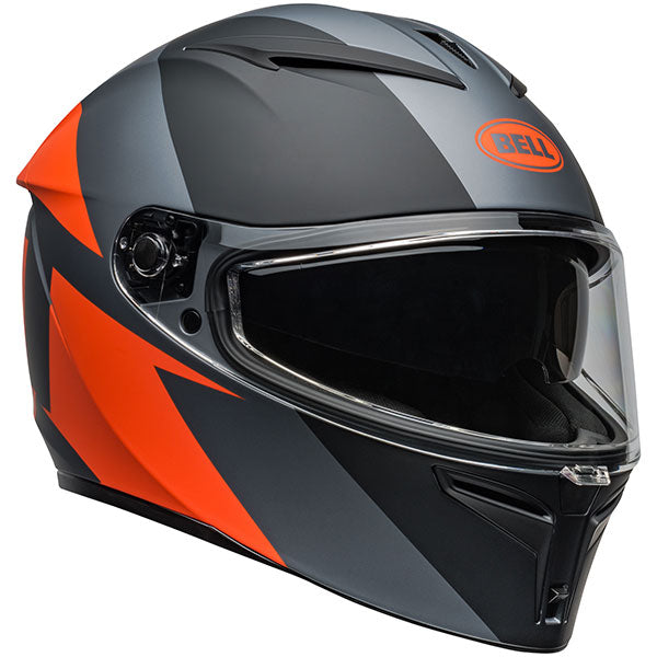 Bell Lithium Shear Matte Grey Orange