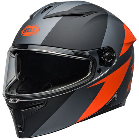 Bell Lithium Shear Matte Grey Orange